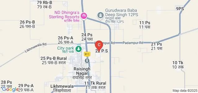 Shakuntlam PG College, Sri Ganganagar Map