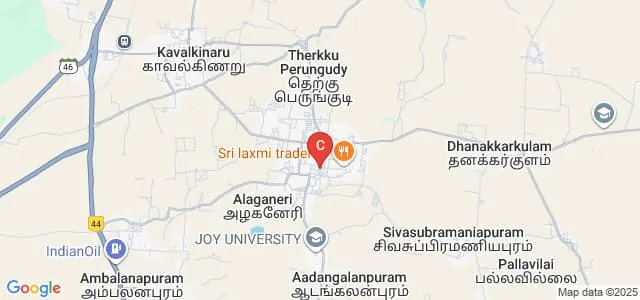 Polytechnic College, Vadakkangulam Map