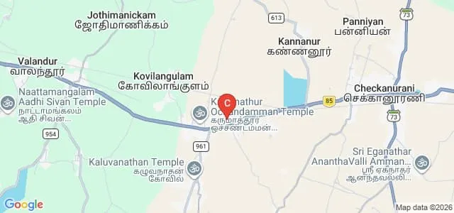 Arul Anandar College, Madurai Map