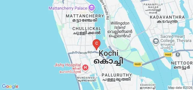 Our Lady's Institute of Teacher Education, Kochi Map