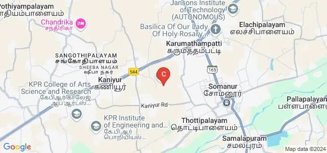 Park Maritime Academy, Coimbatore Map