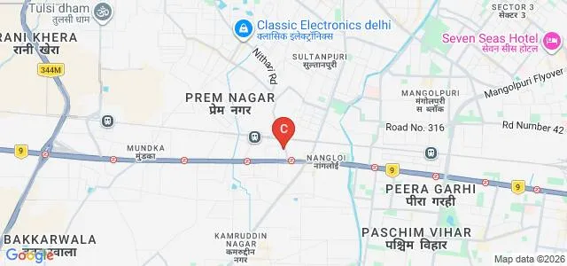 Pradeep Memorial Comprehensive College of Education, Delhi Map