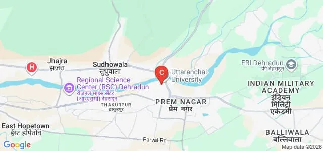 Uttaranchal Institute of Pharmaceutical Sciences, Dehradun Map