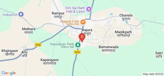 Shree Shivaji Arts Commerce and Science College, Chandrapur Map