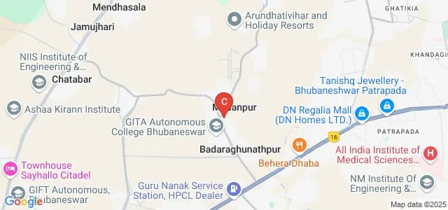 Sanatan Harichandan Degree Mahavidyalaya, Khurda Map