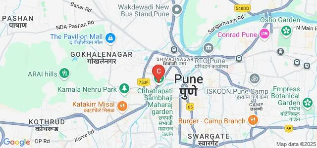 Tron School of Animation, Shivajinagar Map