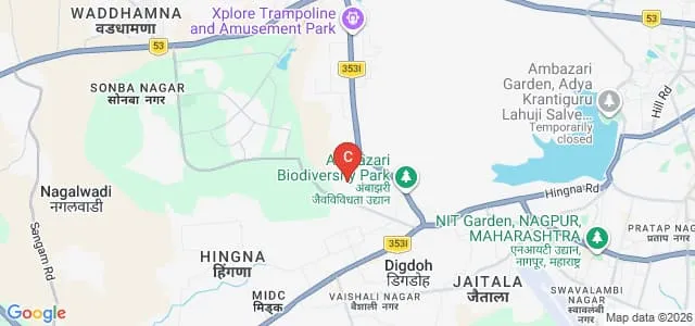 GH Raisoni Institute of Engineering and Technology, Nagpur Map