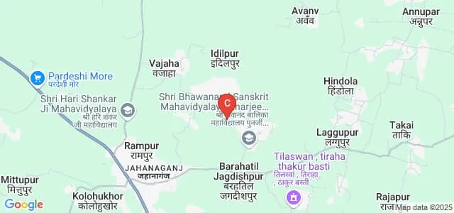 Sri Bhawanand Sanskrit Mahavidyalaya, Azamgarh Map