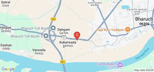 IQRA BCA College, Bharuch Map