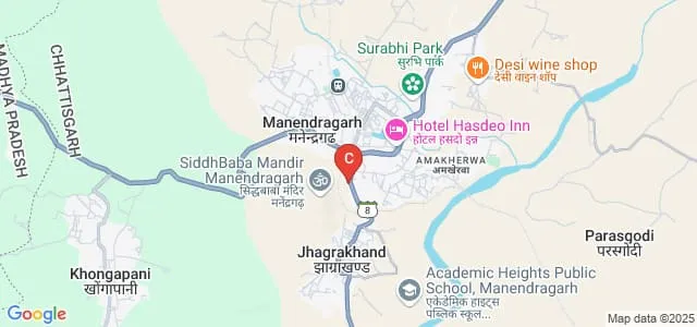 Government Vivekanand Post Graduate College, Manendragarh Map