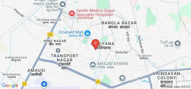 Lucknow Polytechnic, Lucknow Map