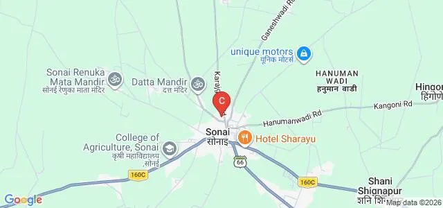 Modern College of BCA, Sonai Map