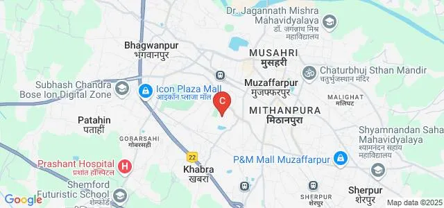 Langat Singh College, Muzaffarpur Map