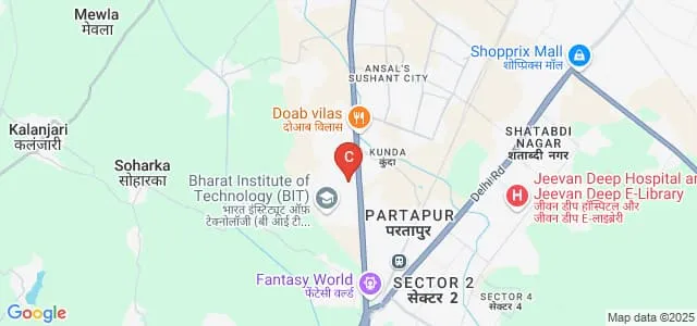 Rishi Institute of Engineering and Technology, Meerut Map