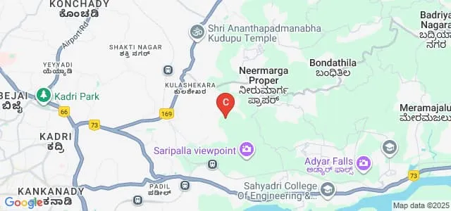 Masood College of Physiotherapy, Mangalore Map