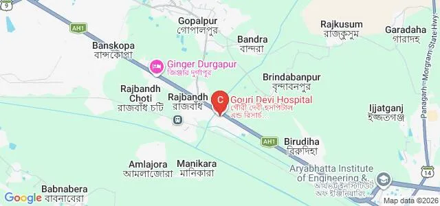 Gouri Devi Institute of Medical Sciences and Hospital, Durgapur Map