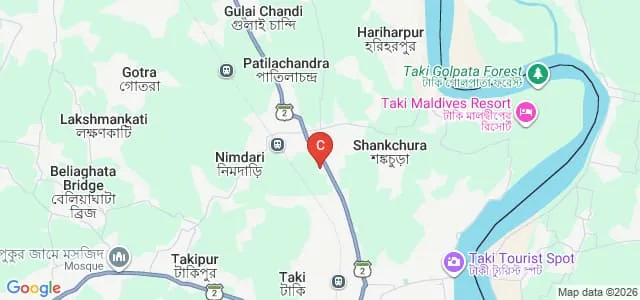Al Hera College of Education, Basirhat Map