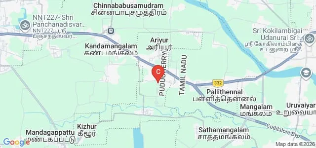 Sri Venkateshwaraa College of Enginering and Technology, Puducherry Map