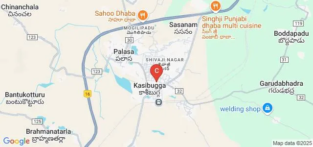 Sri Balasiva Yogindra Maharaj Degree College, Srikakulam Map