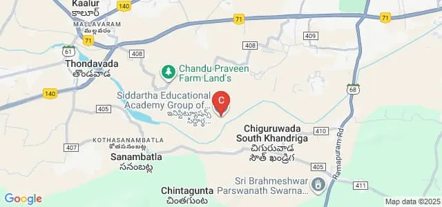 Siddartha Educational Academy Group of Institutions, Tirupati Map