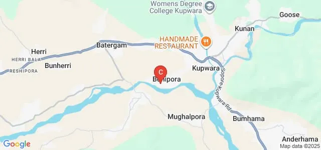 Government Degree College, Kupwara Map