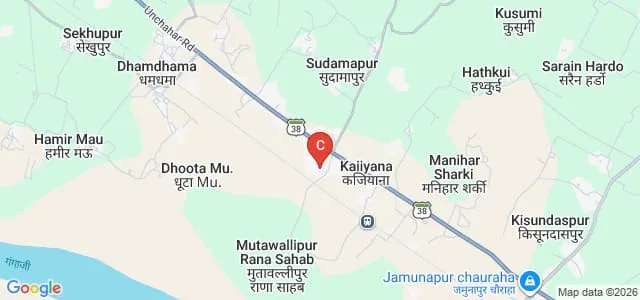 Pt Raj Narayan Mishra Degree College, Raebareli Map