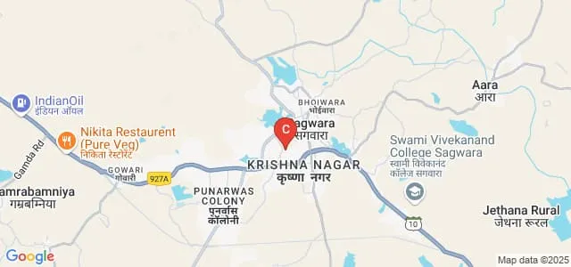 Sunrose College, Sagwara Map
