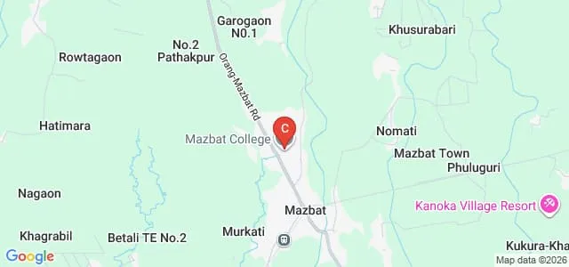 Mazbat College, Mazbat Map