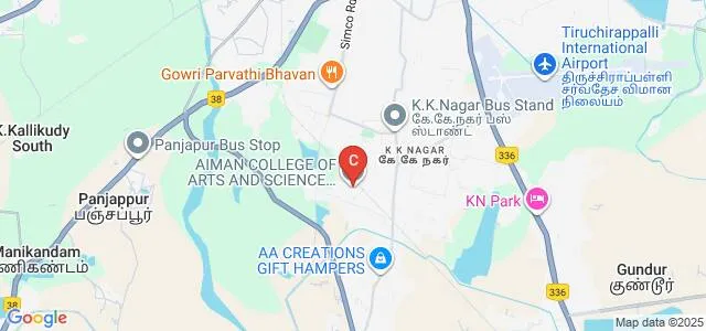 Aiman College of Arts and Science for Women, Tiruchirappalli Map
