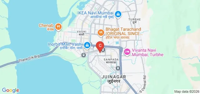 Sanpada College of Commerce and Technology, Navi Mumbai Map