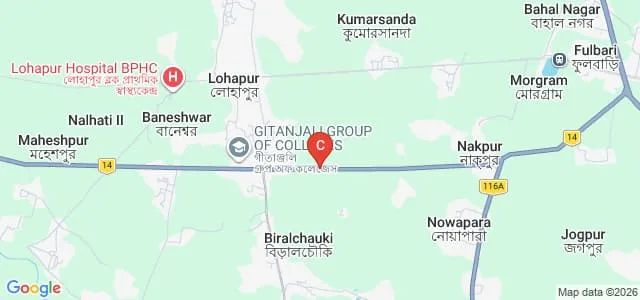 Agnibina School of Education, Birbhum Map
