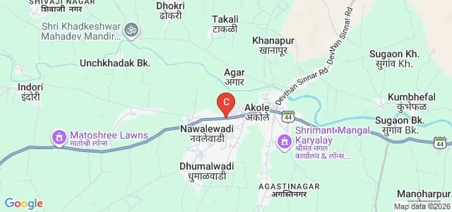 Akole Taluka Education Society's Faculty of Polytechnic, Akole Map