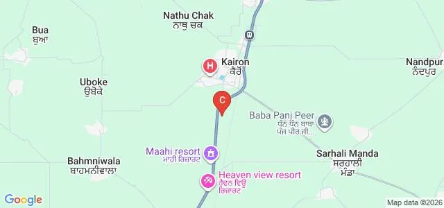 Shaheed Bhagat Singh College of Education, Tarn Taran Map