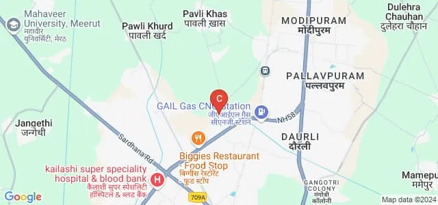 Venkateshwara Institute of Technology, Meerut Map