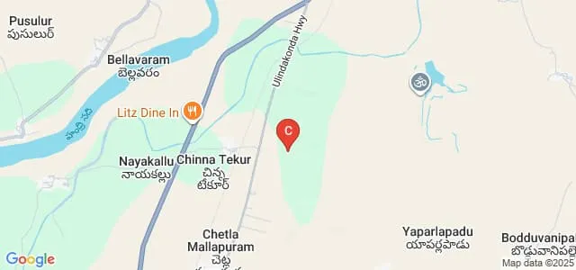 Creative Educational Society's College of Pharmacy, Chinnatekur Map