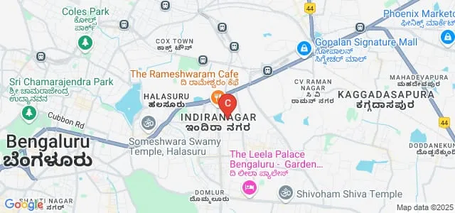 Skykraft Aviation, Bangalore Map