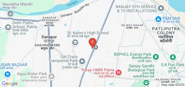 Magadh Professional Institute, Patna Map