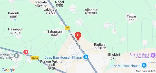 Rayat Bahra Dental College and Hospital, Mohali Map