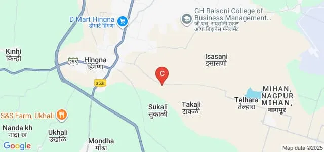 Sitabai Nargundkar College of Nursing for Women, Nagpur Map