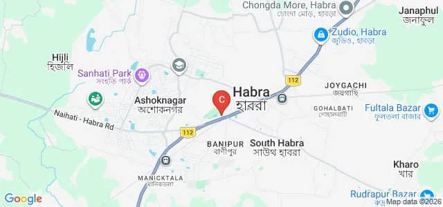 Sree Chaitanya College, Habra Map