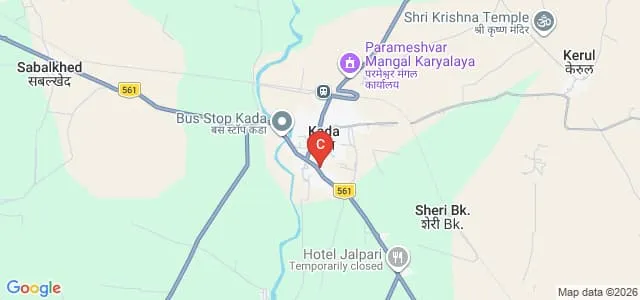 Shri Amolak Jain Vidya Prasarak Mandal's, College of Pharmaceutical Sciences and Research Institute, Beed Map