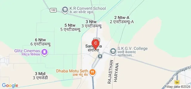 Times Manav Mangal College of Naturopathy and Yogic Science, Hanumangarh Map