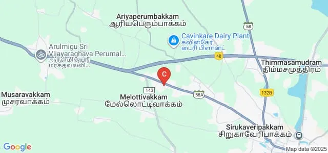 Thirumalai Engineering College, Kancheepuram Map