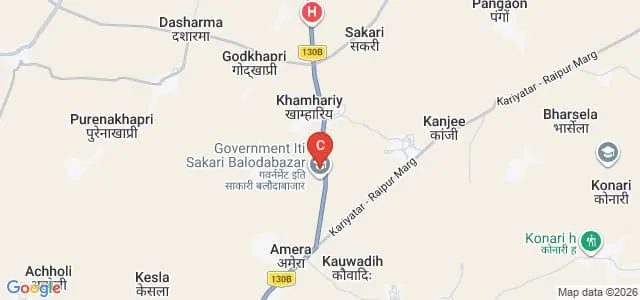 Government Polytechnic, Baloda Bazar Map