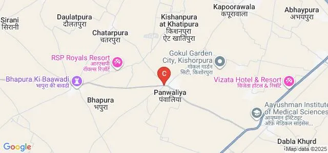 Vedic Gurukul Institute of Engineering and Technology, Jaipur Map