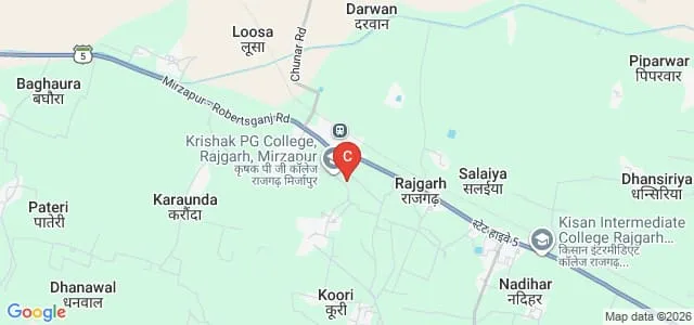 Krishak College of Pharmacy, Mirzapur Map