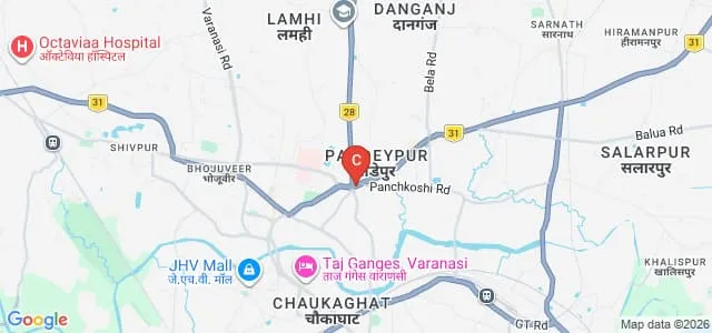 Sudhakar Mahila PG College, Varanasi Map