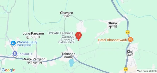Dr D Y Patil College of Agriculture, Talsande Map