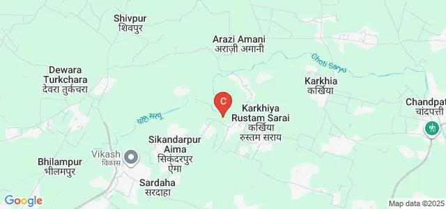 Maa Kailashi Anari Leela Mahavidyalaya, Azamgarh Map