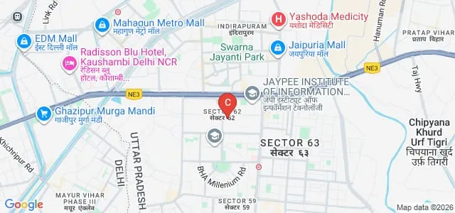National Council for Hotel Management and Catering Technology, Noida Map